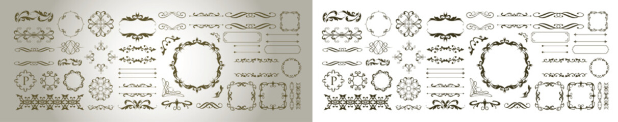 アンティークフレームデザイン