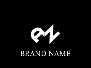 Creative AZ logo design, Letter AZ logo design vector template