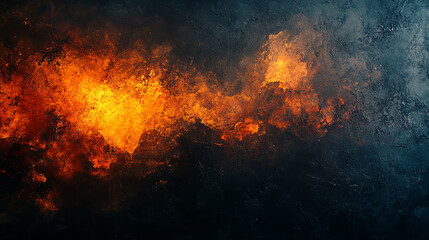Fiery abstract textured background