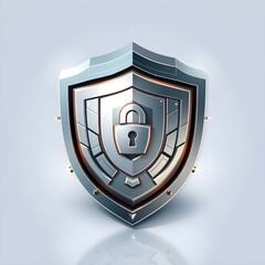 Cybersecurity shield icon