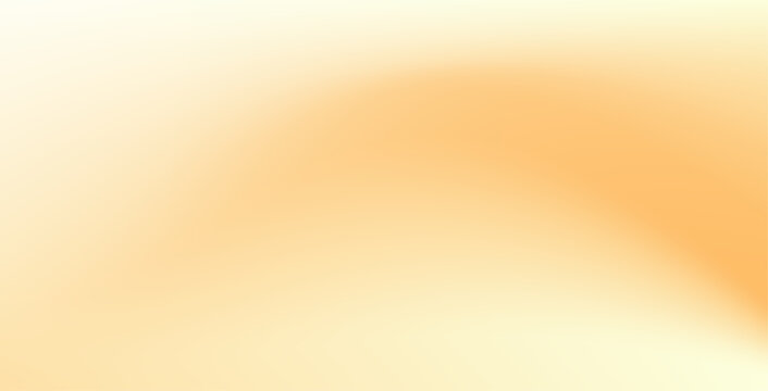 Blurred color gradient background, abstract white yellow orange grain gradation texture, vector soft beige texture blur abstract background