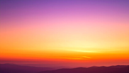 Fototapeta premium Sunset Gradient Background