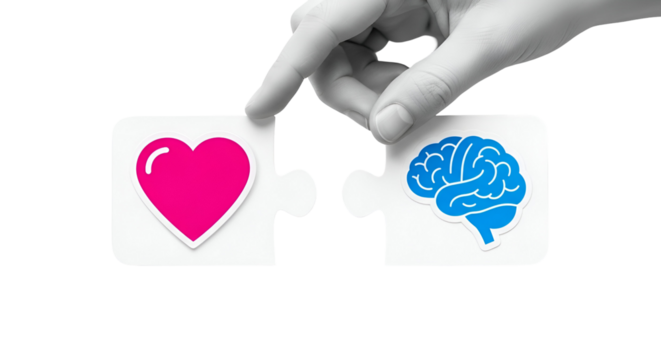 Completing the Connection Between Heart and Mind: A Harmony of Emotion and Logic on Black