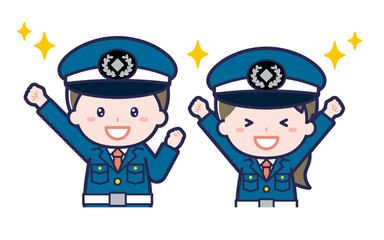 警備員／2人組／男女 03