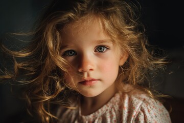 Image of a cute young girl