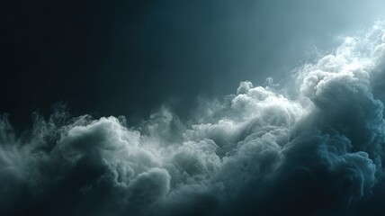 endless vertical smoke wall, ultra-detailed vapor texture, gradient lighting, drifting slow fog, designed for abstract background loop, cinematic atmosphere