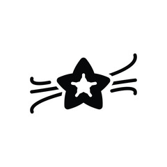 Black solid icon for vanilla