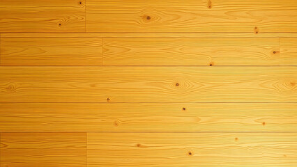 Fototapeta premium Realistic Seamless Natural Oak Wood Plank Texture in Warm Honey Brown from Top-Down Perspective