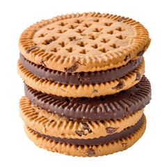 Stacked Chocolate Chip Cookies, Dessert, Studio Shot, Food Photography, Website Use