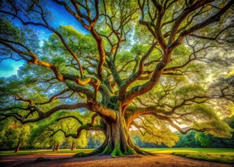 Nature's elegance in sketched tree portraits: penciled photos, drawn tree images, artistic nature photography.