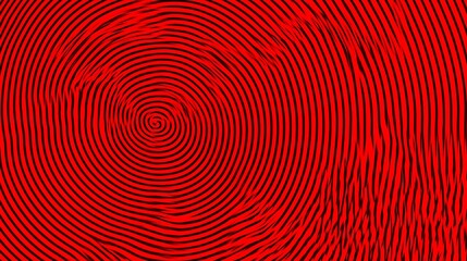 Abstract red and black swirling pattern