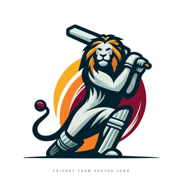 Animal Cricket Sports Logo Collection for Teams and Tournaments