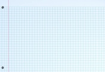 Blank gridded graph paper background, ideal for note-taking, sketching, or design,  image,  minimalist
