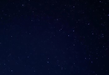 Fototapeta premium Countless stars glitter across a dark, inky night sky, galaxy, astrology