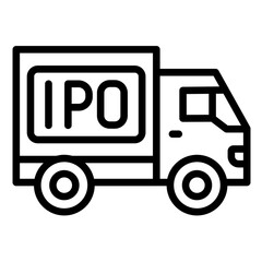 Roadshow  Icon Element For Design