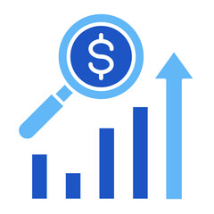 Profit Forecast  Icon Element For Design