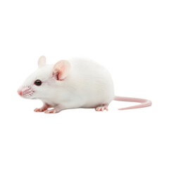 rat on white