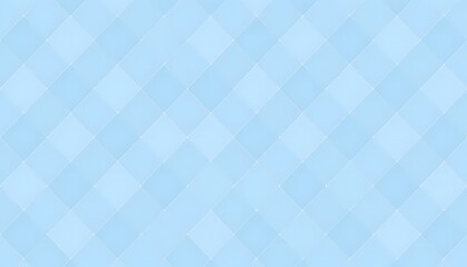 Fototapeta premium Subtle geometric pattern of light blue interconnected crosses on a soft blue background