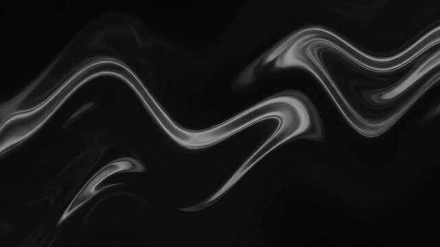 Abstract flowing gray pattern