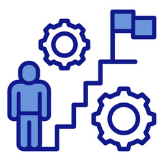 Obraz premium Career Kickstart Icon Element For Design 