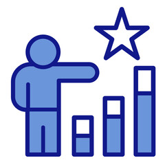 Competency Growth  Icon Element For Design
