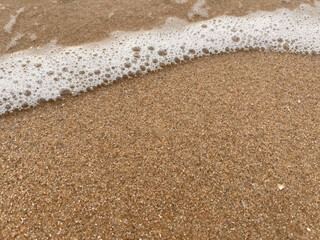 sand on the beach
