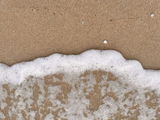 sea salt on the beach