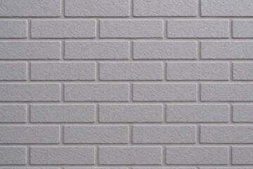 Obraz premium Gray Brick Wall Texture Background, Modern Interior Design and Architecture, Clean Seamless Pattern and Surface