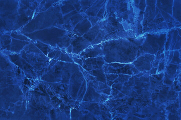 Dark blue background marble wall texture for design art work, seamless pattern of tile stone with bright and luxury.