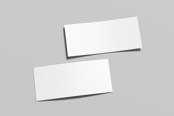 Gift Voucher Blank Mockup