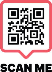 Smartphone qr code scan
