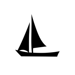 silhouette of sea ship transportation