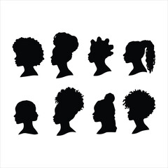 silhouette of a woman