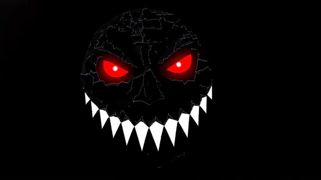 scary halloween monster