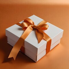 A Wrapped Gift: Special Present with Elegant Ribbon Detail