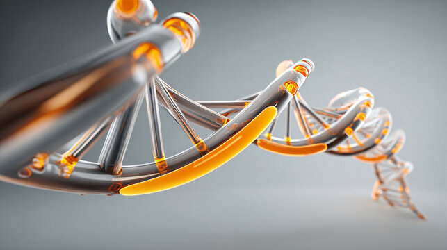 DNA Molecule Science Genetic Biology Biotechnology Helix Research Laboratory Visual Technology Medical Cellular Health Genome Biochemistry Digital Shape 