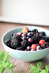 bowl of berries