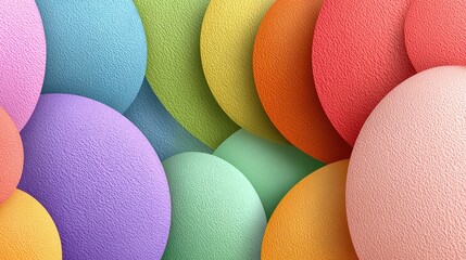 Colorful Circle Overlap Pattern