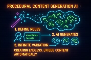 AI Driven Game Worlds with Dynamic Environments and Procedural Generation for Gaming Technology