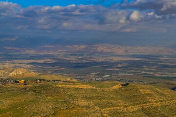 Israeli Settlements and Farmland in the Jordan Valley, West Bank