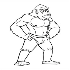 cartoon, illustration, line art, character, animal, drawing, funny, sport, baby, comic, dog, strong, boy, fat, child, woman, design