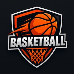 Basketball Club Logo and Emblem Design with Sport Badge