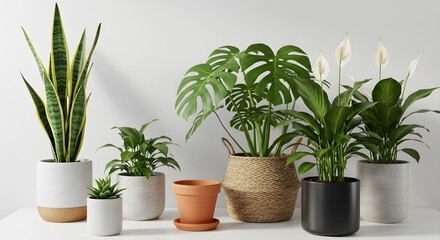 Obraz premium plant in a pot