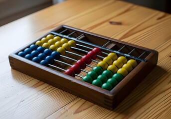 abacus on white