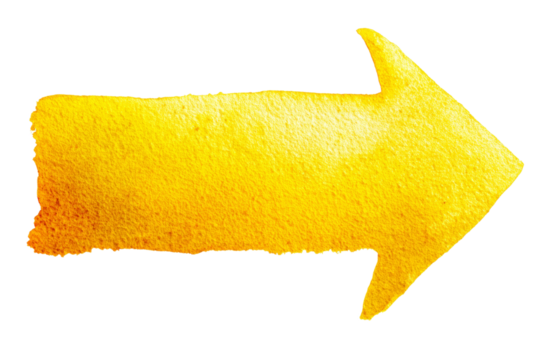 A yellow arrow pointing to the right - Powered by Adobe