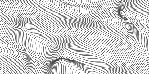 Sea wave icon set. Water logo, line ocean symbol in vector flat modern.