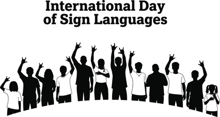 Celebrate International Day of Sign Languages with diverse community hands