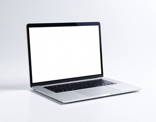 laptop isolated on white background