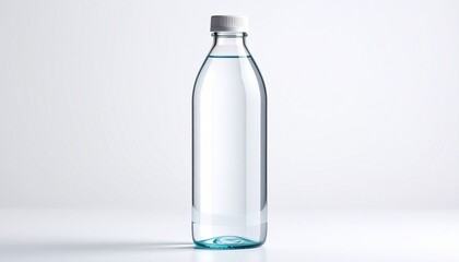 Naklejka premium bottle with water