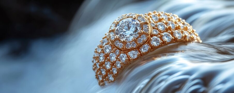 Woman overlooking the waterfall at Skogafoss, capturing a moment of tranquility and awe in nature, Generative AI